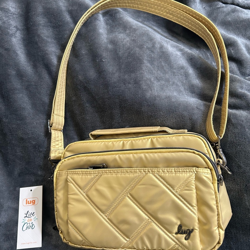 Gold Lug purse
